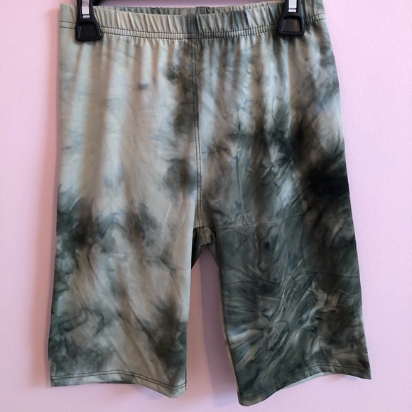 Tie-Dye Biker Shorts - Picture 1 of 7